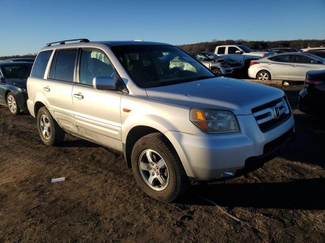 5FNYF18476B013210 - 2006 HONDA PILOT EX SILVER photo 4