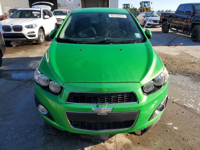 1G1JC6SH6F4142543 - 2015 CHEVROLET SONIC LT GREEN photo 5