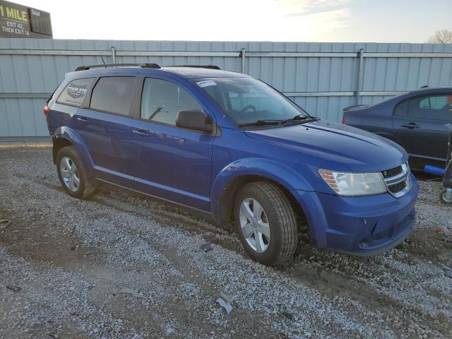 3C4PDCAB9FT588304 - 2015 DODGE JOURNEY SE BLUE photo 4