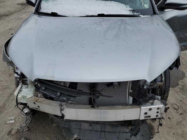 5TDJKRFH6ES025408 - 2014 TOYOTA HIGHLANDER XLE ვერცხლისფერი ფოტო 12