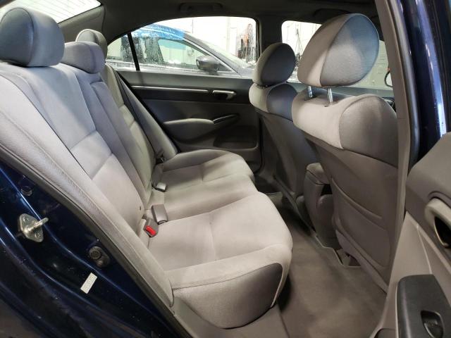 1HGFA16827L092071 - 2007 HONDA CIVIC EX BLUE photo 10