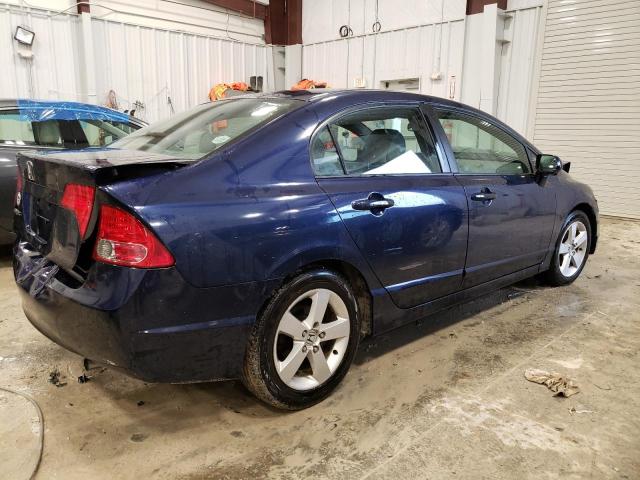 1HGFA16827L092071 - 2007 HONDA CIVIC EX BLUE photo 3