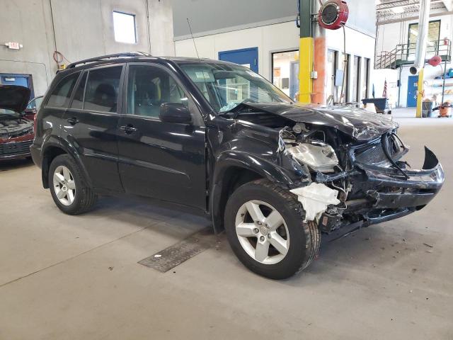 JTEHD20V246018996 - 2004 TOYOTA RAV4 BLACK photo 4