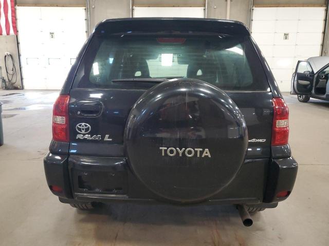 JTEHD20V246018996 - 2004 TOYOTA RAV4 BLACK photo 6