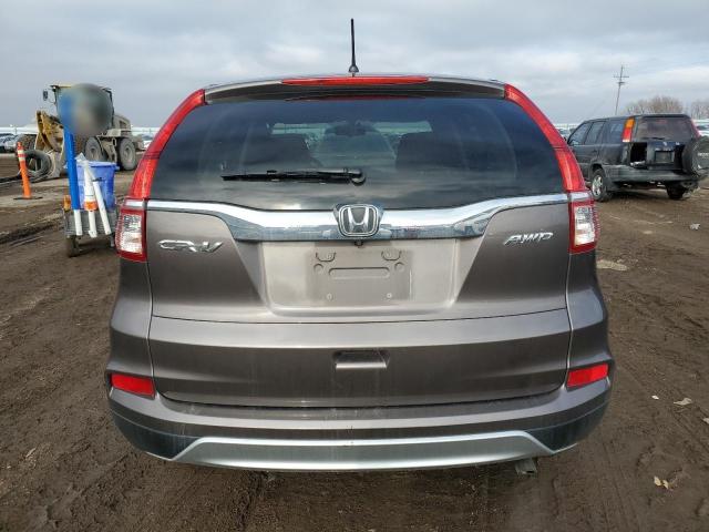 2HKRM4H56GH622697 - 2016 HONDA CR-V EX BROWN photo 6