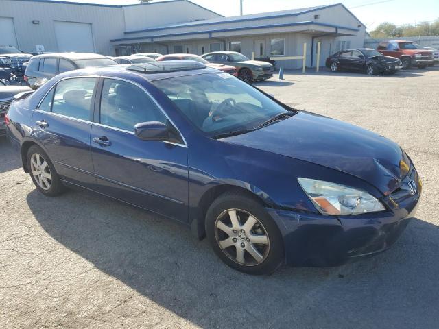 1HGCM66595A038952 - 2005 HONDA ACCORD EX BLUE photo 4