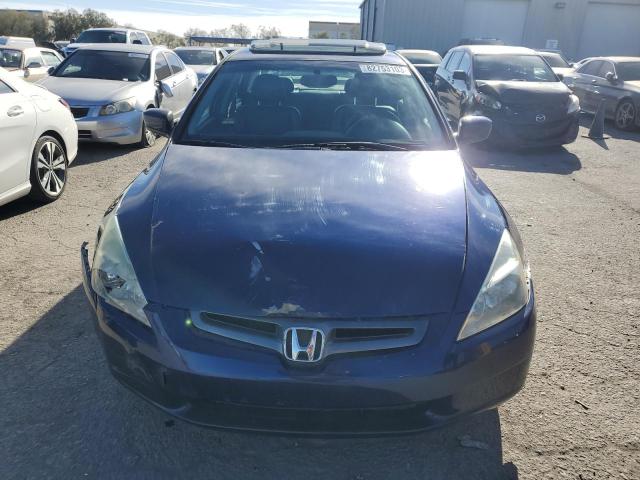 1HGCM66595A038952 - 2005 HONDA ACCORD EX BLUE photo 5