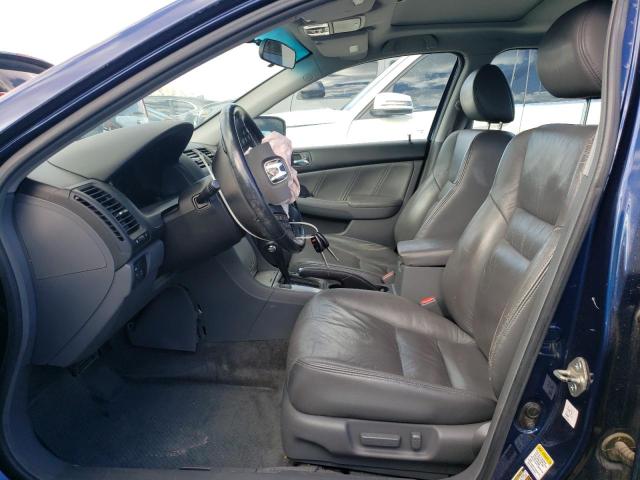 1HGCM66595A038952 - 2005 HONDA ACCORD EX BLUE photo 7