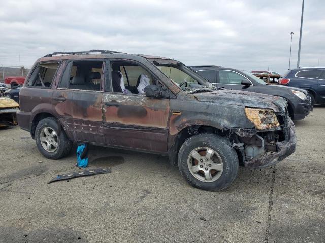 5FNYF18548B000779 - 2008 HONDA PILOT EXL PURPLE photo 4