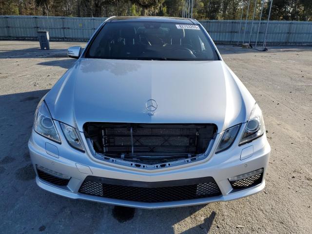 WDDHF7EB6CA641694 - 2012 MERCEDES-BENZ E 63 AMG SILVER photo 5