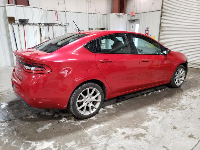 1C3CDFBAXDD157967 - 2013 DODGE DART SXT RED photo 3