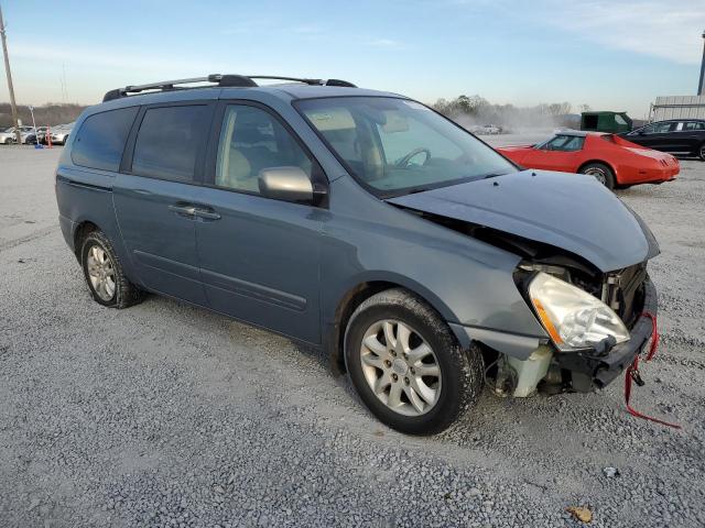 KNDMB233076112284 - 2007 KIA SEDONA EX SILVER photo 4