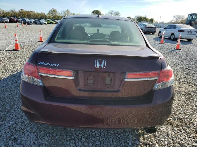 1HGCP2F86BA103228 - 2011 HONDA ACCORD EXL წითელი ფოტო 6