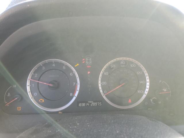 1HGCP2F86BA103228 - 2011 HONDA ACCORD EXL წითელი ფოტო 9