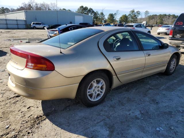 2B3HD46R0XH546339 - 1999 DODGE INTREPID GOLD photo 3