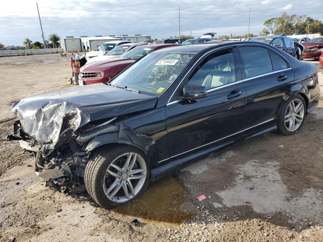 WDDGF8BB7CA610072 - 2012 MERCEDES-BENZ C 300 4MATIC BLACK photo 1