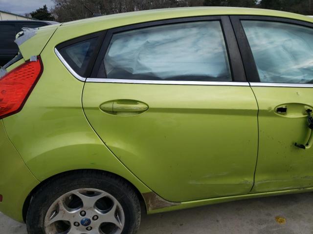 3FADP4FJ1BM150841 - 2011 FORD FIESTA SES GREEN photo 10