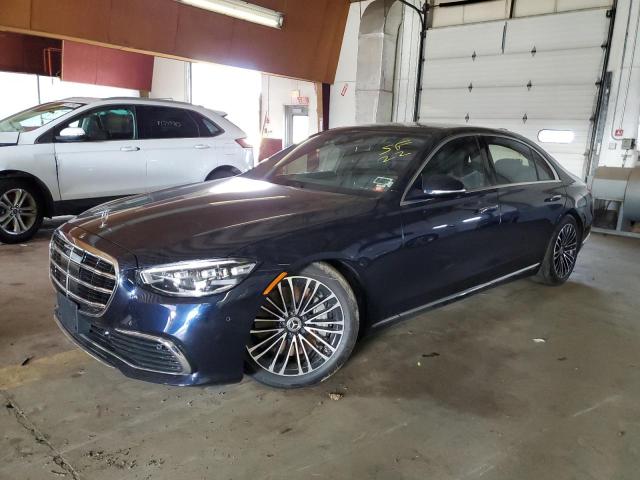 W1K6G7GB1NA070426 - 2022 MERCEDES-BENZ S 580 4MATIC BLUE photo 1