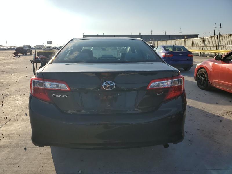 4T4BF1FK1CR215567 - 2012 TOYOTA CAMRY BASE BLACK photo 6