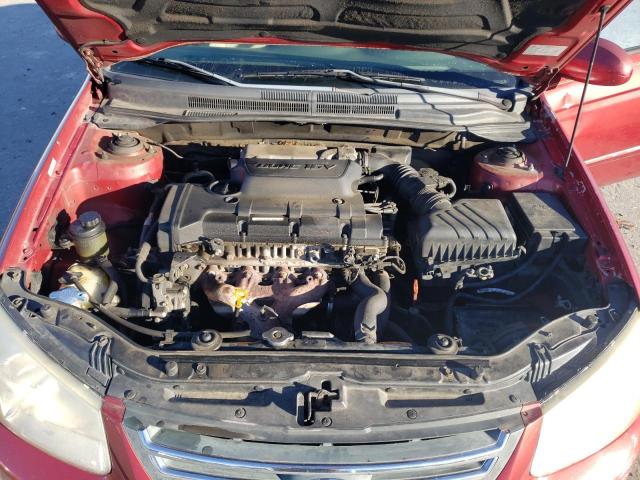 KNAFE121185539567 - 2008 KIA SPECTRA EX BURGUNDY photo 11