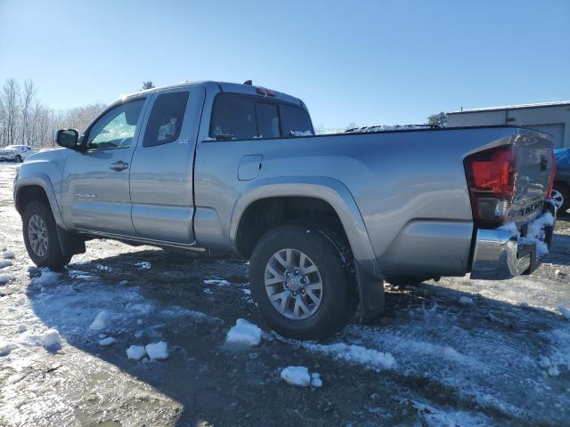 5TFSX5EN1KX070039 - 2019 TOYOTA TACOMA ACCESS CAB ვერცხლისფერი ფოტო 2