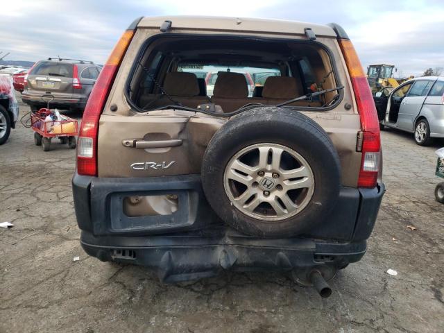 SHSRD78892U009002 - 2002 HONDA CR-V EX BROWN photo 6