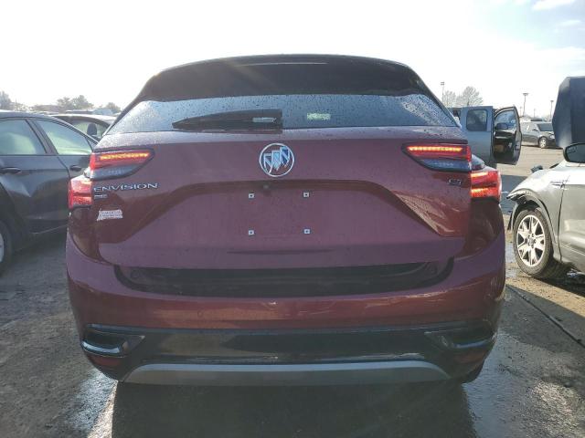LRBFZMR44MD078307 - 2021 BUICK ENVISION PREFERRED BURGUNDY photo 6