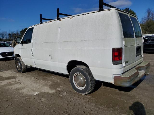 1FTNE24213HA48241 - 2003 FORD ECONOLINE E250 VAN WHITE photo 2