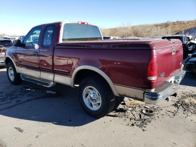 1FTEX18LXVKC63131 - 1997 FORD F150 MAROON photo 2