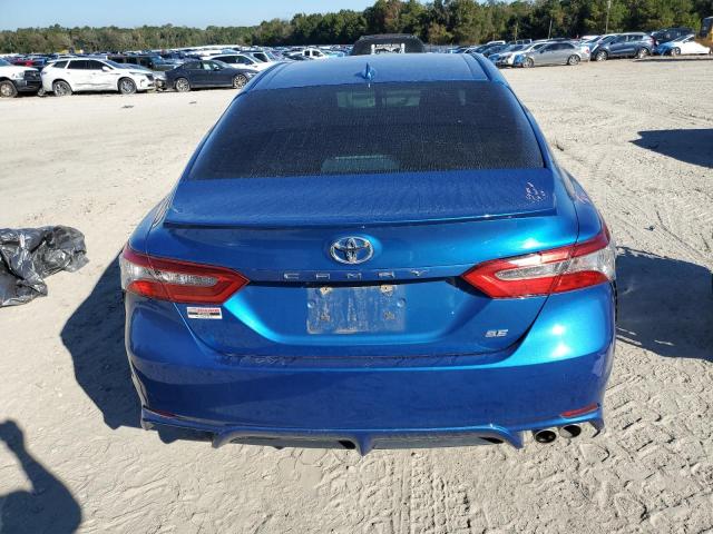 4T1B11HK8JU020083 - 2018 TOYOTA CAMRY L BLUE photo 6