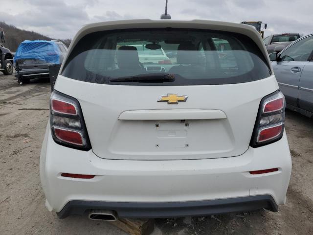 1G1JG6SH0H4136843 - 2017 CHEVROLET SONIC WHITE photo 6