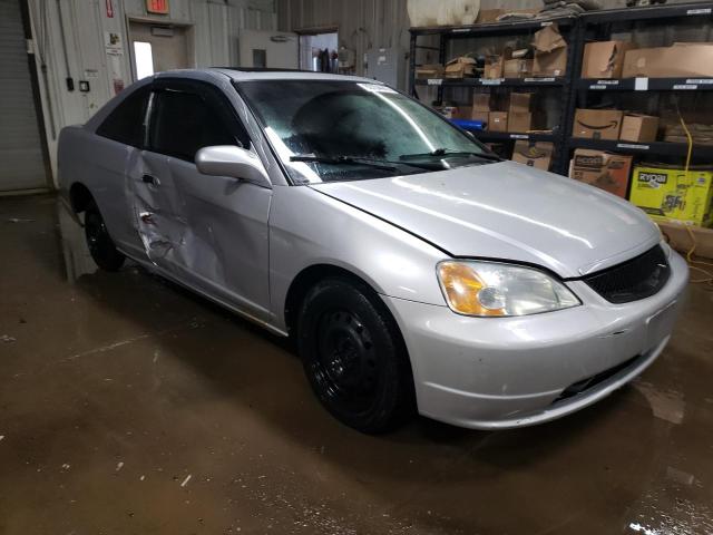 1HGEM22911L001659 - 2001 HONDA CIVIC SI SILVER photo 4