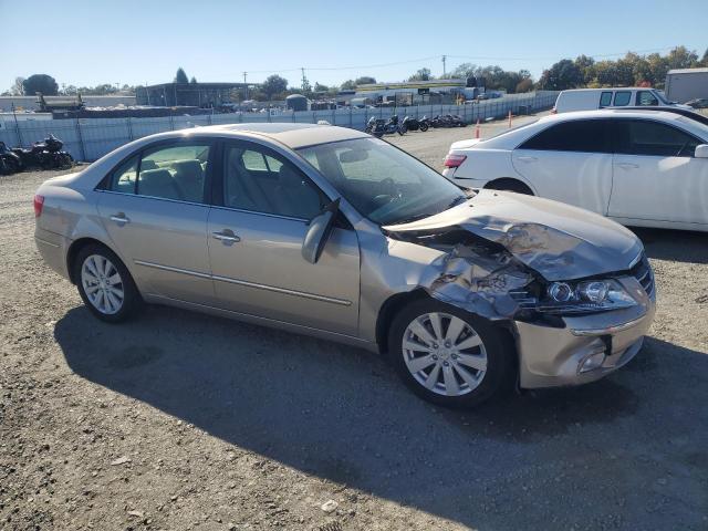 5NPEU46F59H453785 - 2009 HYUNDAI SONATA SE TAN photo 4