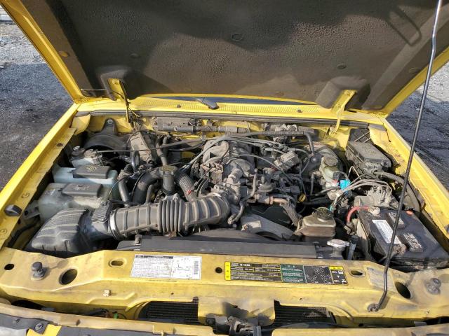 1FTZR45E12PB71780 - 2002 FORD RANGER SUPER CAB YELLOW photo 11