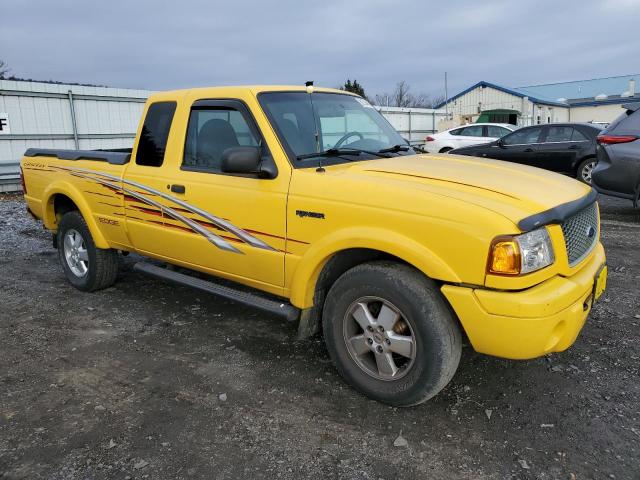 1FTZR45E12PB71780 - 2002 FORD RANGER SUPER CAB YELLOW photo 4