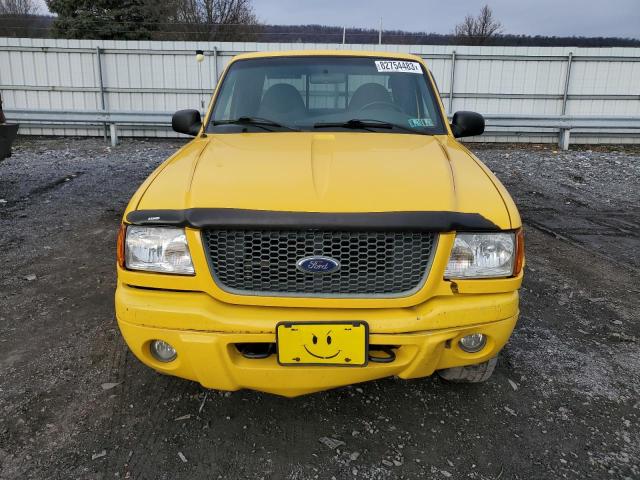 1FTZR45E12PB71780 - 2002 FORD RANGER SUPER CAB YELLOW photo 5