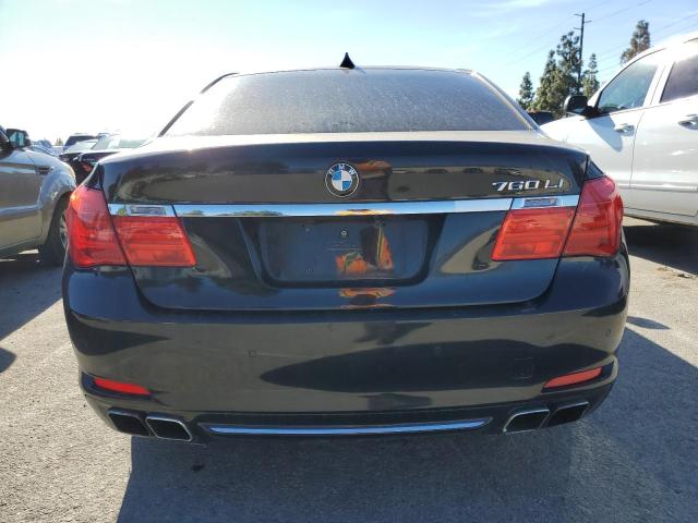 WBAKB0C56BCY40258 - 2011 BMW 760 LI BLACK photo 6