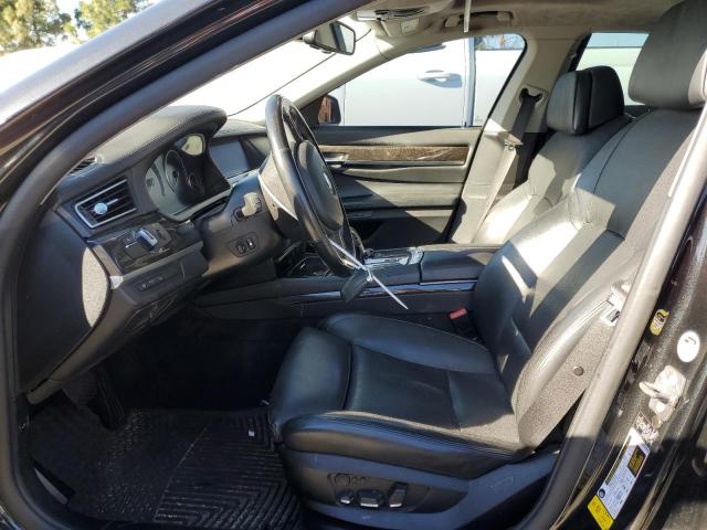 WBAKB0C56BCY40258 - 2011 BMW 760 LI BLACK photo 7