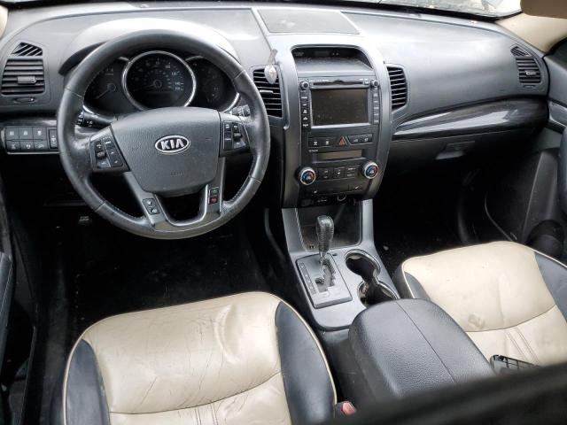 5XYKUDA28BG014407 - 2011 KIA SORENTO EX BLACK photo 8