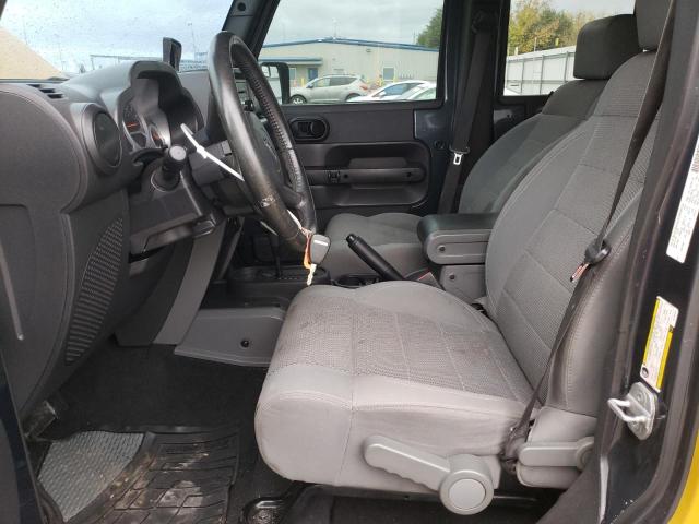 1J4GB59157L165448 - 2007 JEEP WRANGLER SAHARA YELLOW photo 7