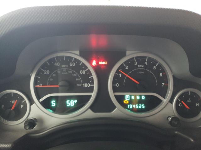 1J4GB59157L165448 - 2007 JEEP WRANGLER SAHARA YELLOW photo 9