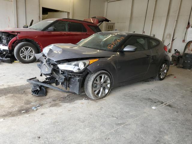 KMHTC6AD5GU269103 - 2016 HYUNDAI VELOSTER GRAY photo 1