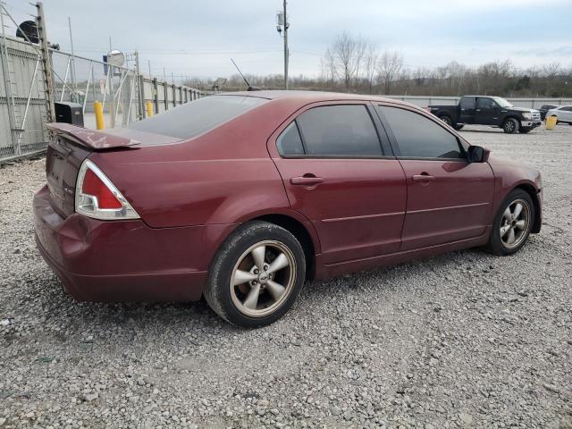 3FAHP07127R146252 - 2007 FORD FUSION SE MAROON photo 3