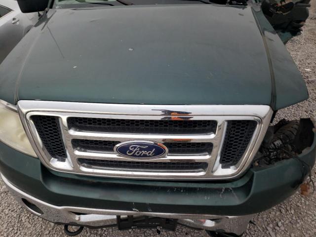 1FTPW14V07FB05301 - 2007 FORD F150 SUPERCREW GREEN photo 11