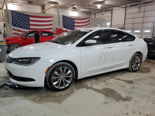 1C3CCCBG5FN677920 - 2015 CHRYSLER 200 S WHITE photo 1