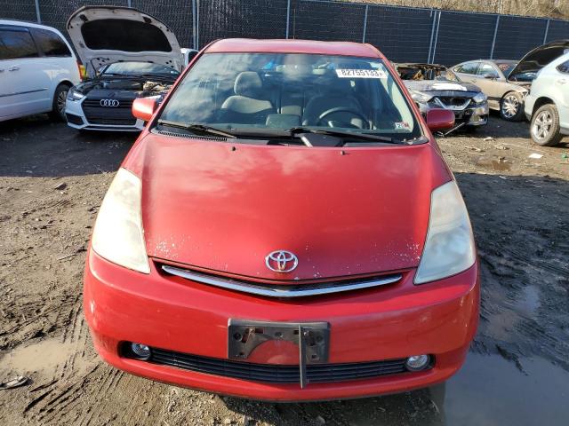 JTDKB20U173228325 - 2007 TOYOTA PRIUS RED photo 5