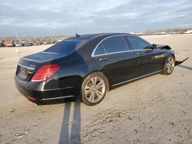 WDDUG8FB3FA151329 - 2015 MERCEDES-BENZ S 550 4MATIC BLACK photo 3