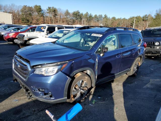 4S4WMAFD9K3482303 - 2019 SUBARU ASCENT PREMIUM BLUE photo 1