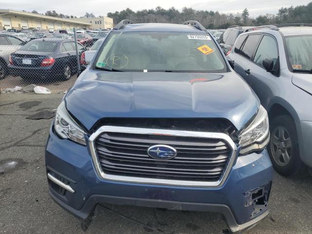 4S4WMAFD9K3482303 - 2019 SUBARU ASCENT PREMIUM BLUE photo 5