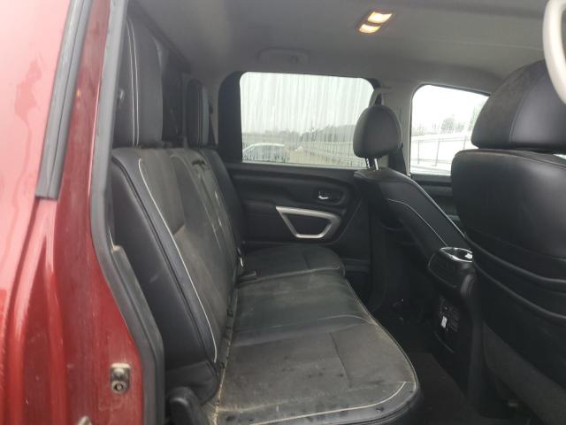 1N6AA1E50HN515507 - 2017 NISSAN TITAN SV RED photo 10